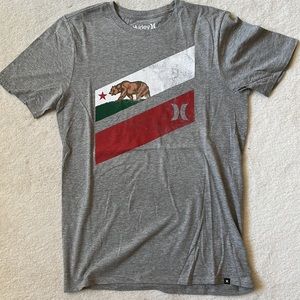 Hurley T-shirt (Grey with CA Bear)